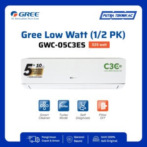 AC Gree Low Watt ½ PK tipe GWC-05C3ES — foto 1