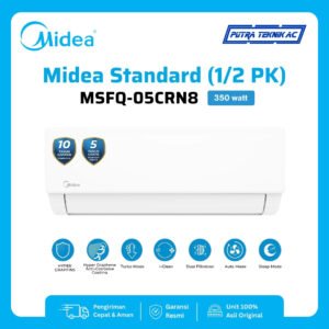 AC Midea Standard ½ PK tipe MSFQ-05CRN8 — foto 1