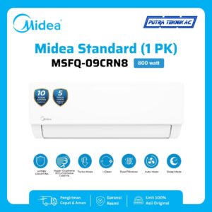 AC Midea Standard 1 PK tipe MSFQ-09CRN8 — foto 1