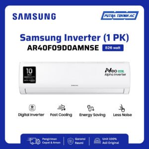 AC Samsung Inverter 1 PK tipe AR40F09D0AMNSE — foto 1