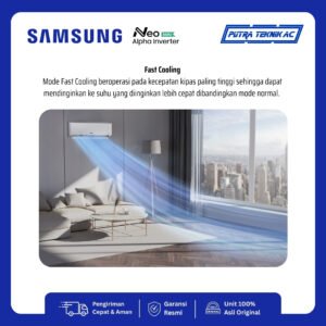 AC Samsung Inverter ½ PK tipe AR40F05D0AMNSE — foto 4