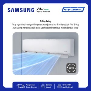 AC Samsung Inverter ½ PK tipe AR40F05D0AMNSE — foto 8