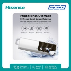 AC Hisense Standard ½ PK tipe AN05CDG — foto 6