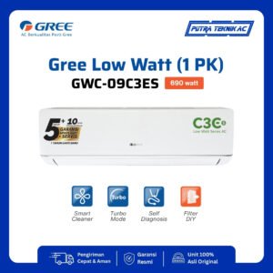 AC Gree Low Watt 1 PK tipe GWC-09C3ES — foto 1