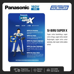AC Panasonic Low Voltage ½ PK tipe LN5AKJ — foto 3