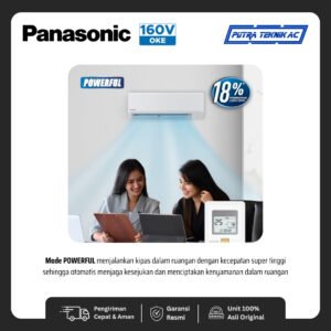 AC Panasonic Low Voltage ½ PK tipe LN5AKJ — foto 4