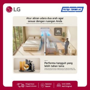 AC LG Standard ½ PK tipe K05NSA — foto 4