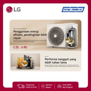 AC LG Dual Inverter ½ PK tipe K05NVA — foto 6
