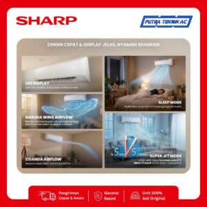 AC Sharp Standard ½ PK tipe A5DEY — foto 3