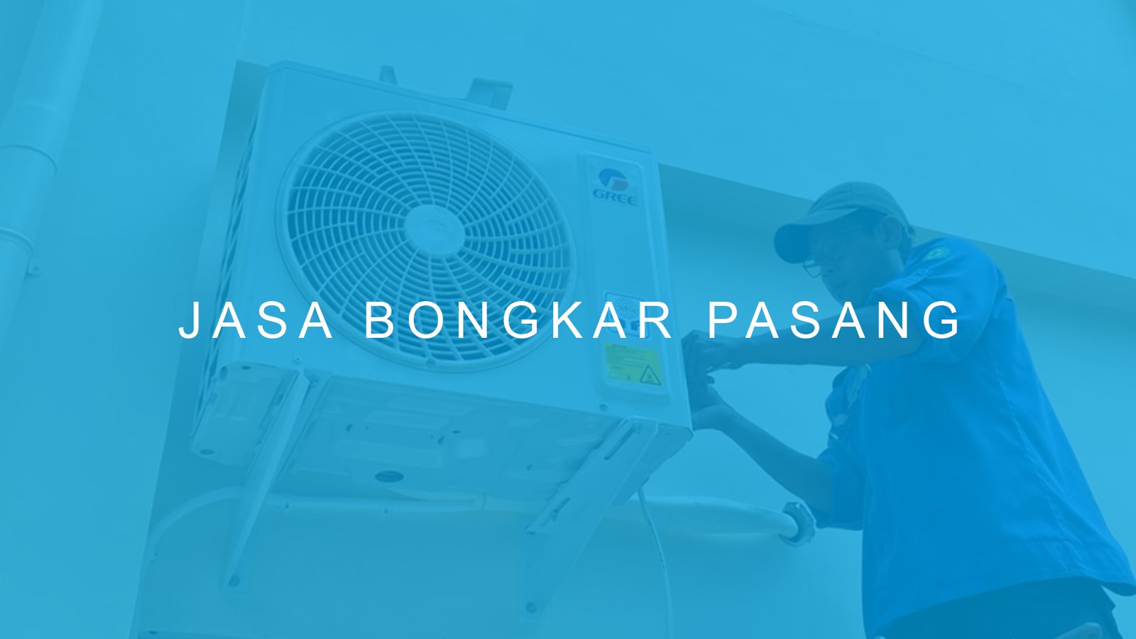 Jasa bongkar pasang AC pindah lokasi